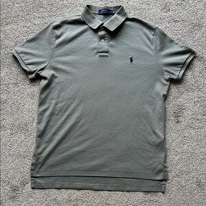Polo by Ralph Lauren Men's Gray Polo Shirt